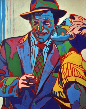 jean paul belmondo with jean seberg